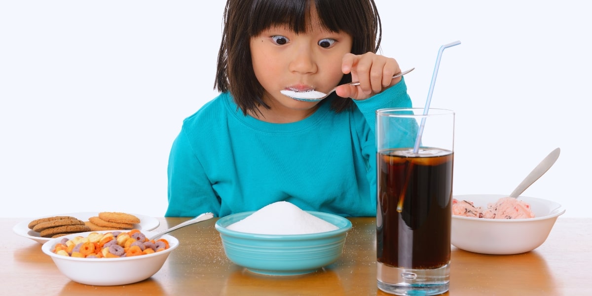 Como evitar o excesso de açúcar na infância